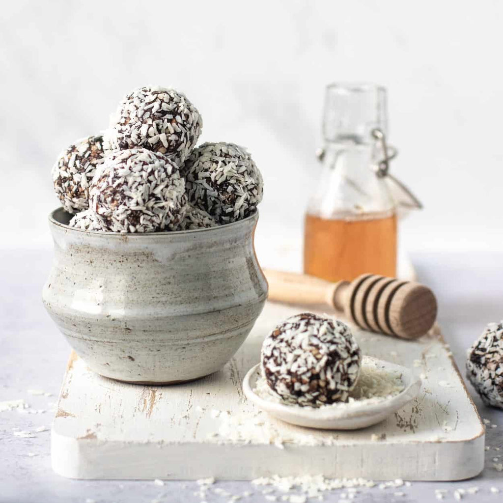 Dairy-Free Almond & Prune Energy Balls - Serves 10