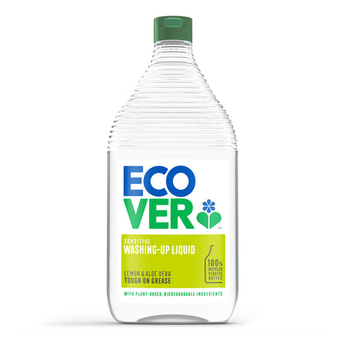 ecover Sensitive Washing Up Liquid 950ml - Lemon & Aloe Vera