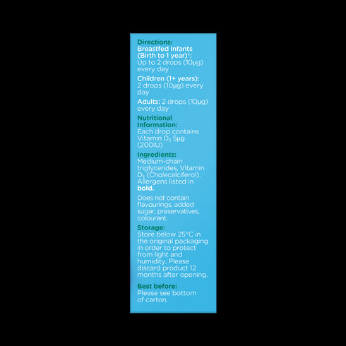 Colief Vitamin D3 Drops 200IU 20ml