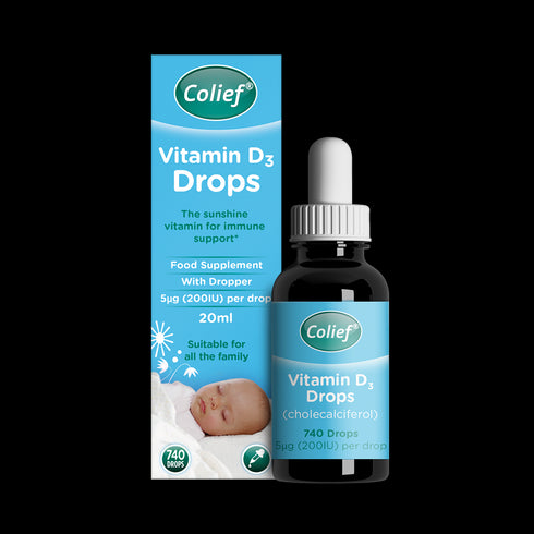 Colief Vitamin D3 Drops 200IU 20ml