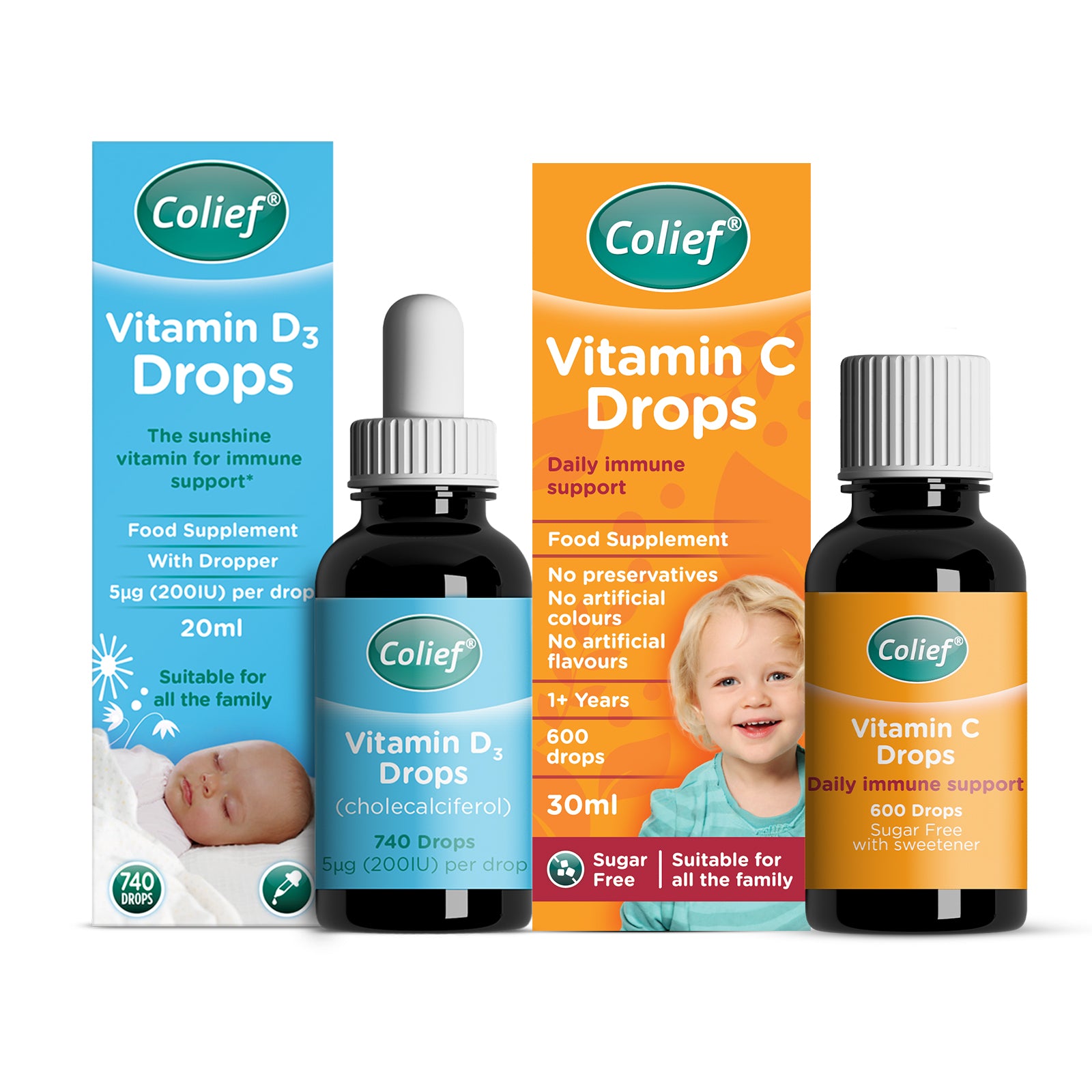 Colief Emulsifier Vitamin For Immunity | Colief Vitamin Drops – Colief Singapore